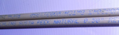 PEEK Natural Beige Plastic Round Rod  1/2'' Diameter x 12'' Long Cut to size