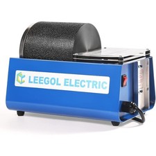 Electric Rock Tumbler Machine Single Drum 3LB Rock Polisher Single Barrel 