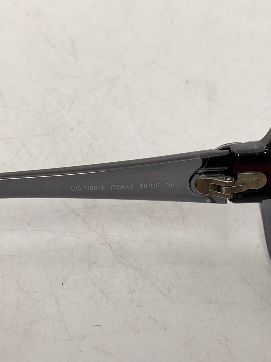 GUCCI Sunglasses Plastic BLK BRW Ladies GG3166 thumbnail 5