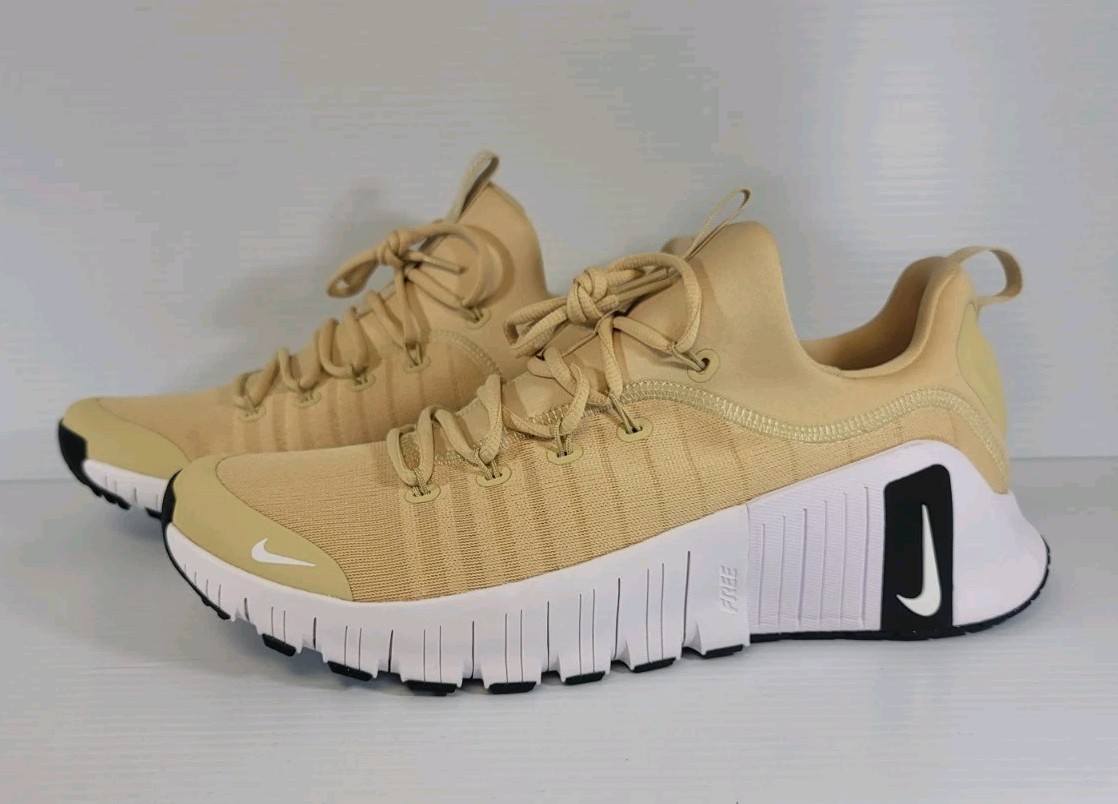 Nike Free Metcon 6 TB Vegas Gold White HM3754-701 Men's Sizes 14