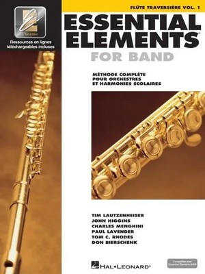 Essential Elements for Band Avec Eei Vol. 1 - Flute Traversiere Book/Online...