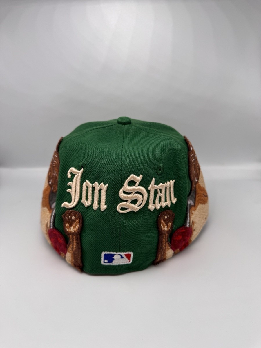 ニューエラ NYヤンキース × Jon Stan エンジェルパッチキャップ5/8 Authentic New Era 59 Fifty x Jon Stan New York Yankees Angels 7 1