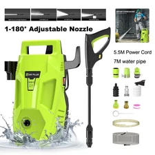 2025 Electric High Pressure Washer 3000 PSI Power Jet Wash Patio Floor Car Clean
