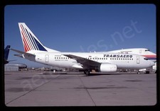 Transaero Boeing 737-700 N102UN Jan 99 Kodachrome Slide/Dia C12