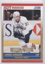 2010-11 Score Rookies & Traded Gold Linus Omark #607 0a4