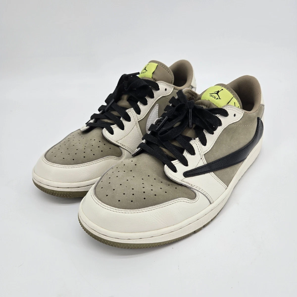 Jordan 1 Low Golf x Travis Scott Neutral Olive for Sale