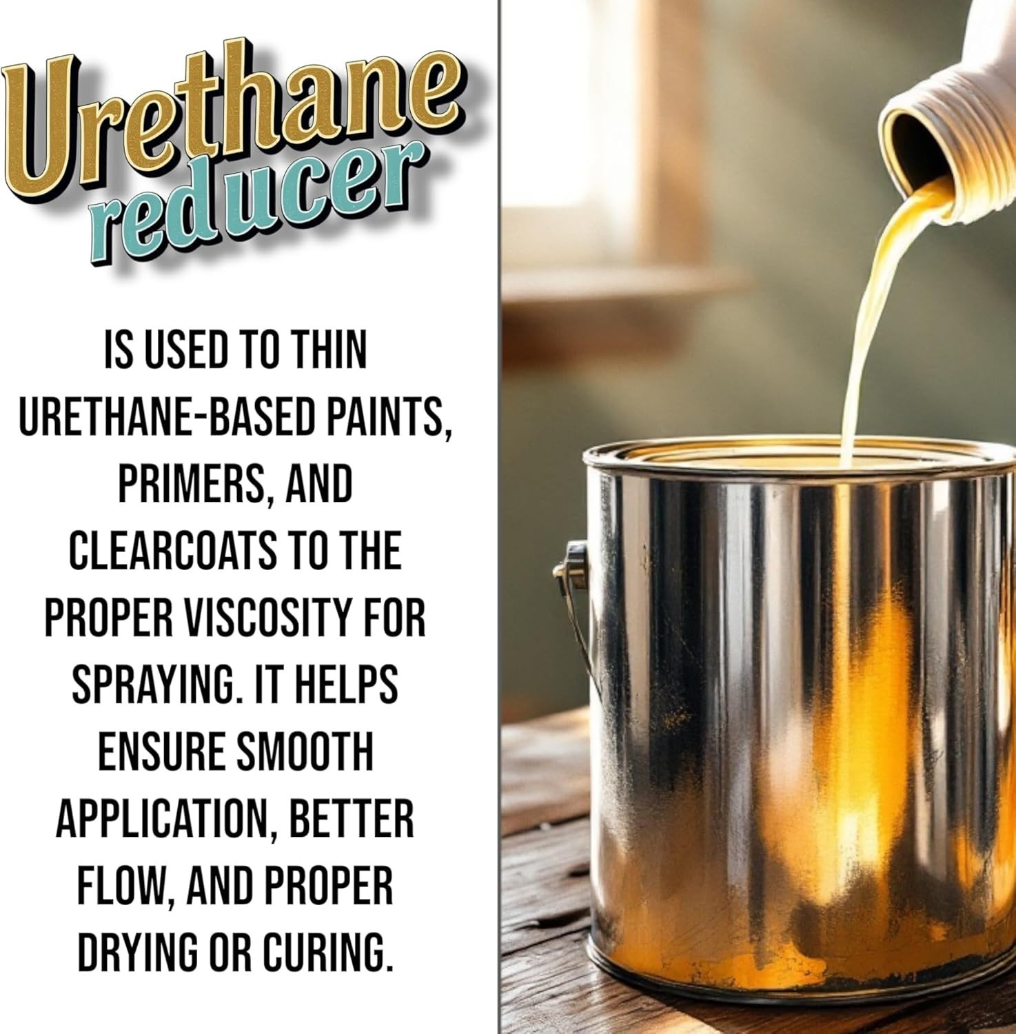 LiME LiNE Automotive Urethane Medium Reducer for Thinning Paints - 1 Quart