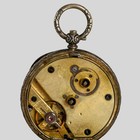 Antique .800 Silver Key Wind Pendant Pocket Watch 36mm — photo 5