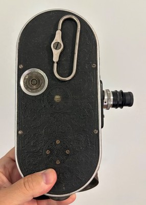 BELL & HOWELL FILMO 75 16mm MOVIE CAMERA 1'' f2.7 TAYLOR-HOBSON LENS Works!