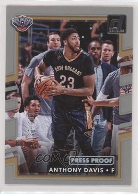 2017-18 Panini Donruss Press Proof Silver 167/299 Anthony Davis #91 pe8