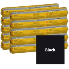 Sikaflex 1A 91003, Black, One Part Polyurethane Elastomeric Sealant, 600ml
