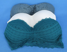 Victoria Secret PINK Underwire Padded Push Up Bralette Bra Lot Size M H8357