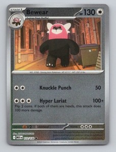 Bewear 112/132 Mega Evolution Reverse Holo
