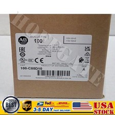 AB 100C85D10 Allen Bradley 100-C85D10 3P 85A 120V Contactor  A US Free Tax