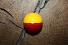 VINTAGE MAROON AND MUSTARD PING GOLF BALL ARIZONA STATE