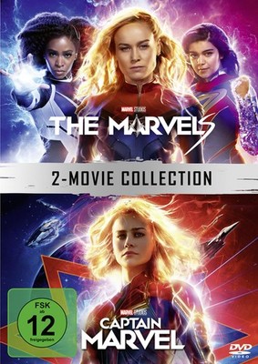 Captain Marvel / The Marvels (DVD) Brie Larson Iman Vellani Nia DaCosta