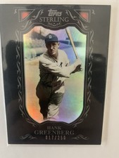2009 Topps Sterling Hank Greenberg Base #’ed 017/250