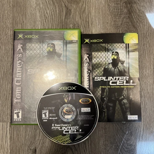 Splinter Cell (Microsoft Xbox, 2002) Pre/owned