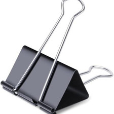 Jumbo Binder Clips 3 inch 6 Pcs , Extra Large Binder Clips for Office SuppliesV