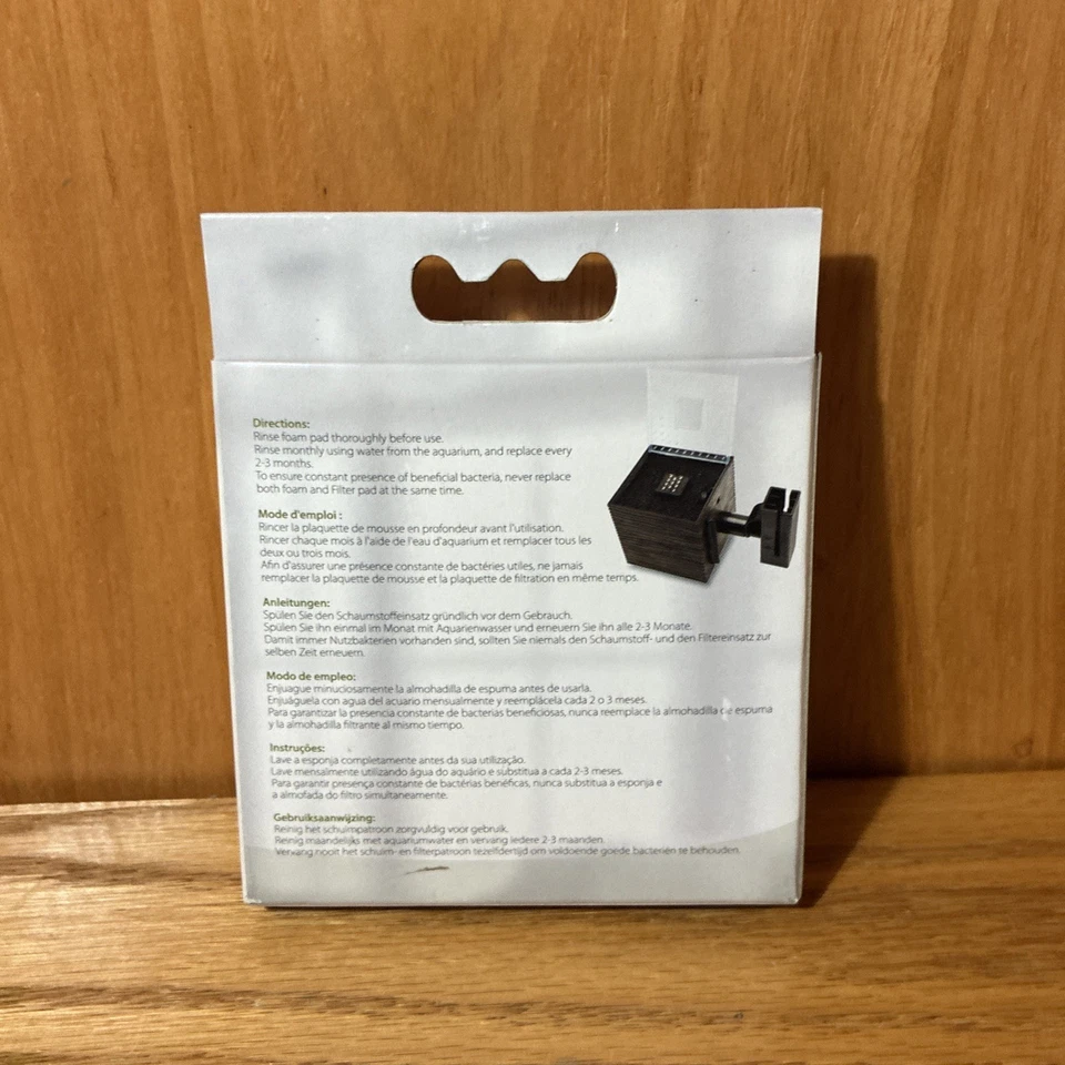 FILTRO ESPONJA NEGRO HAGEN FLUVAL CHI ASKOLL A1422 ORIGINAL SELLADO!! (4C) Foto 2 de 2