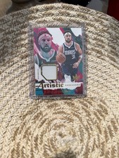Panini Court Kings Artistic Endeavors Klay Thompson Mavericks Insert Card