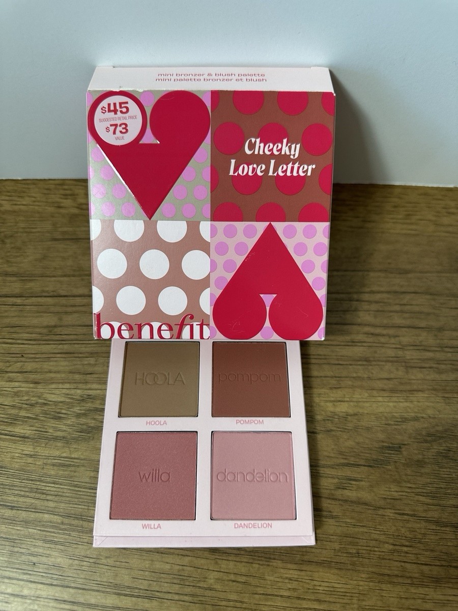 New! Benefit Cosmetics Cheeky Love Letter Blush & Bronzer
