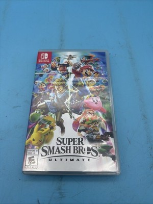 Nintendo Super Smash Bros. Ultimate E10+ Switch NTSC-U/C w/ Case