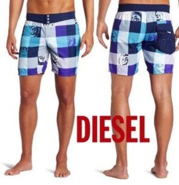 Men Diesel Shorts Blue 31 / M / 44 #7IGU