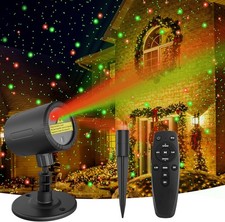"Proyector de luces navide as para exteriores e interiores, proyector l ser rojo