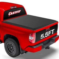 Soft Roll Up Tonneau Cover Fits Toyota Tundra with 5.5ft Truck Bed 