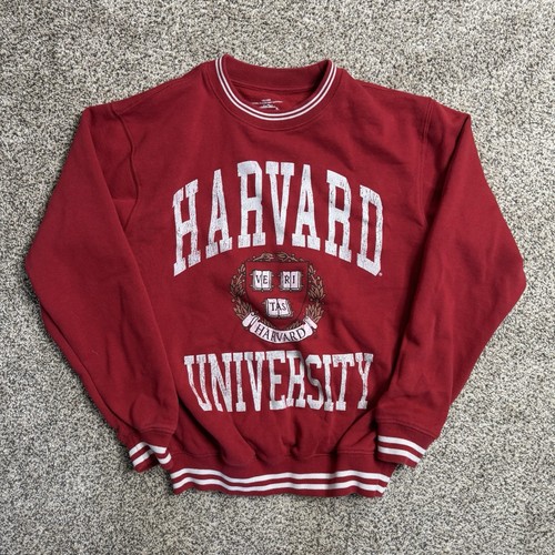 Harvard University Pullover Sweatshirt Size Medium Harvard Crimson College