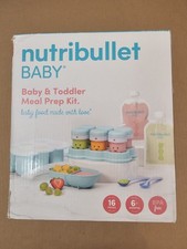 Nutribullet Baby  Toddler Meal Prep Kit New Sealed Food Storage Accessories
