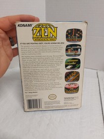 ZEN: Intergalactic Ninja - NES Nintendo 1993 Near Complete CIB