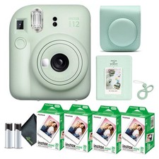 FUJIFILM INSTAX MINI 12 Instant Film Camera with Instant Film - Mint Green