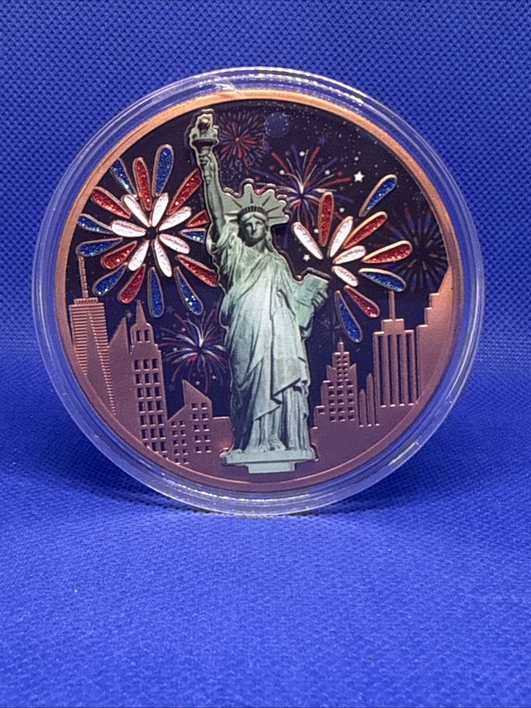 2025 5 oz .999 Copper Round – "STATUE OF LIBERTY" Independence Day 2026
