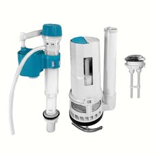 2-Inch Top Dual Flush Valve Repair Kit for One Piece Toilet 10"-13" Tank Hei...