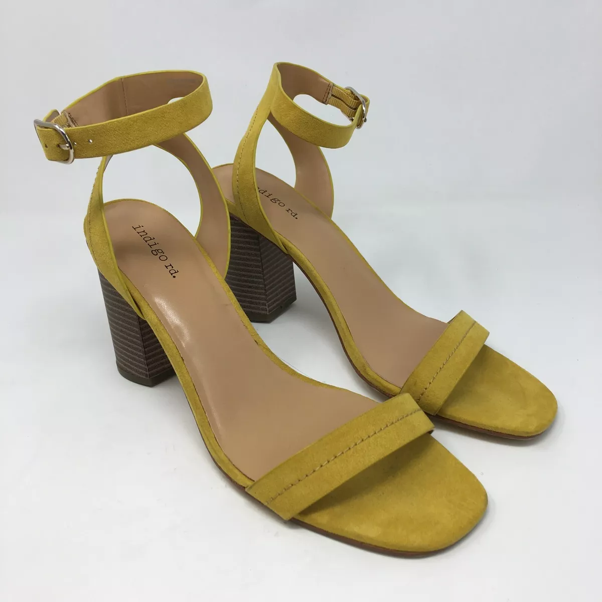 Women's yellow sandals size 11 clearance
