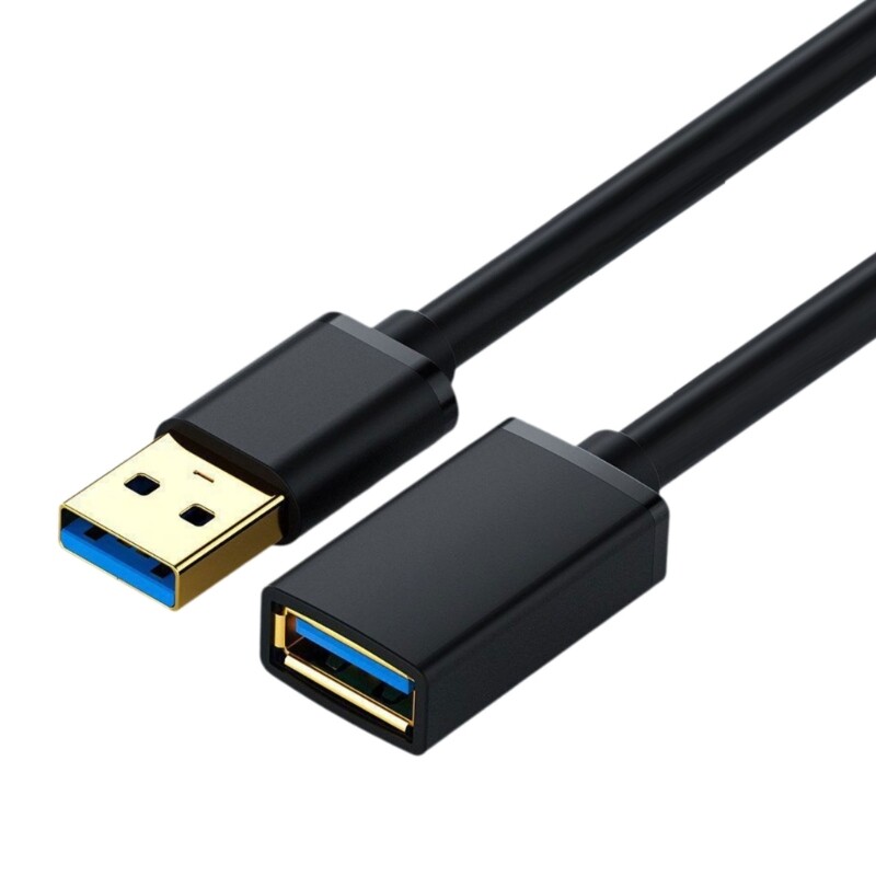 USB 3.0 Extension Cable A Male to A Female for Fast Data Transfer & Charging