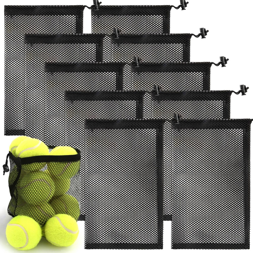 10PCS Mesh Bag - Mesh Drawstring Bag Mesh Storage Bags Net Bag Mesh bags for Toy