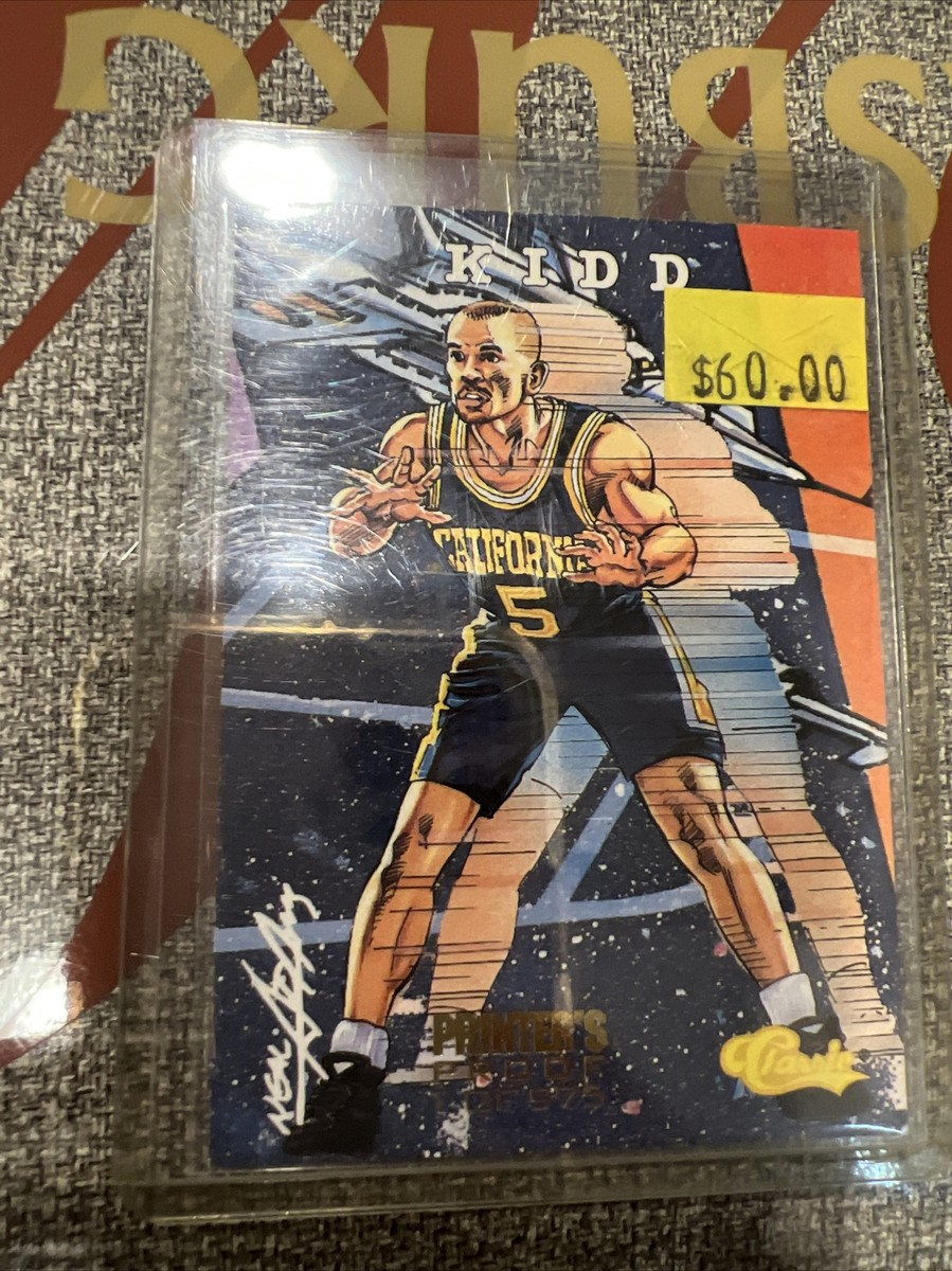 Jason Kidd 1994-95 Classic Draft Comic Illustration Printers Proof