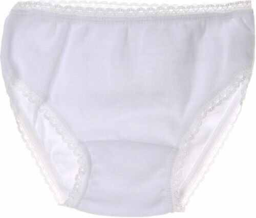Unterhose Baby Kinder Unterwäsche Mädchen Slips Slip 68 - 122 Höschen Weiß - Bild 1 von 1