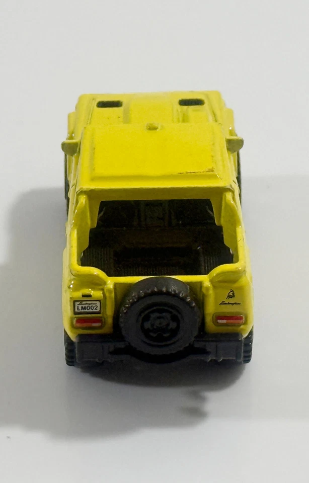 Matchbox MBX Explorers Lamborghini LM002 Yellow Off Road Truck SUV - Loose - Image 3 of 4