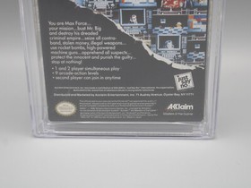 NARC Nintendo NES 1990 Acclaim CIB Complete in Box CGC Graded 8.5 - 9.8 Cart!