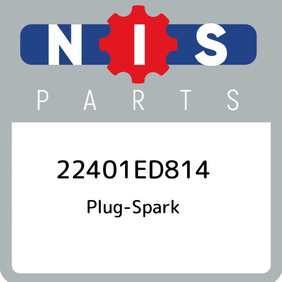 22401ED814 Nissan Plug-spark 22401ED814, New Genuine OEM Part
