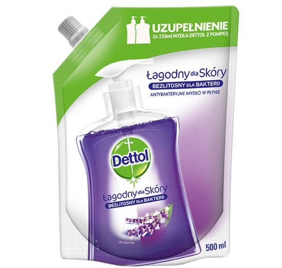 Dettol/Sagrotan Handseife Nachfüller 2×500ml – Flüssigseife Vorratspack - Bild 2 von 3