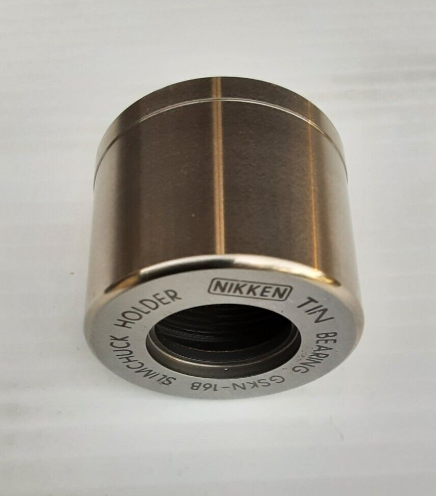 Lyndex - Nikken GSKN-16B TiN Bearing Collet Nut for High Speed