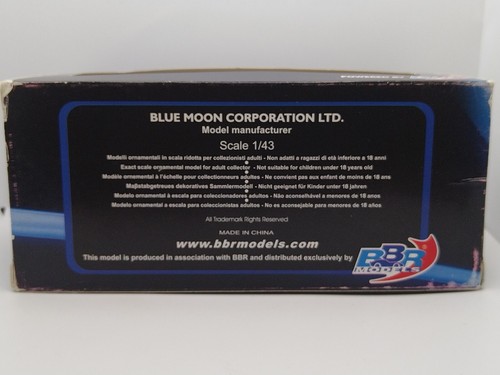 BBR Blue Moon 1/43 Alfa Romeo 6C 2500 Freccia D'Oro 1949. Extremely Rare! - Picture 24 of 24