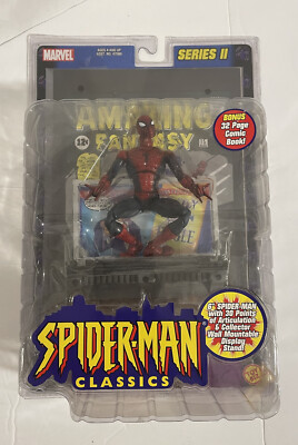 SPIDERMAN CLASSICS “AMAZING FANTASY 15” Marvel Legends 2001 ToyBiz