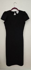 NWT $525 Goop SZ 4 Gwyneth Paltrow Black Ficchi Dress Whimsy Goth Witchy # 6993