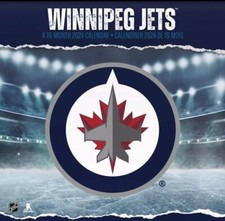 NHL Winnipeg Jets 2024 16-Month Wall Calendar | Hockey Fan Souvenir NEW SEALED